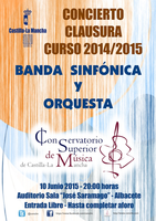 Concierto de Clausura Curso 2014-2015