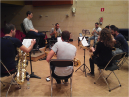 Ensemble de Saxofones del CSMCLM en Estrasburgo