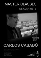 Clases magistrales de clarinete con Carlos Casadó (O.N.E.)
