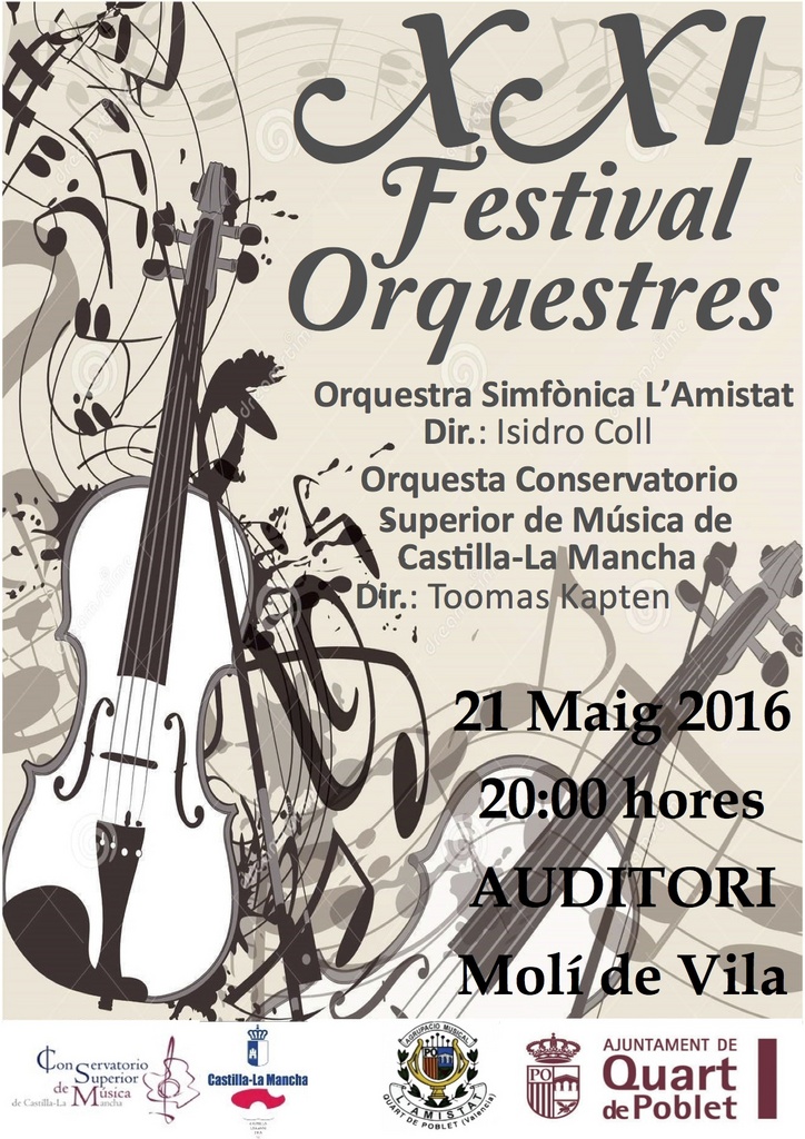 XXI Festival de Orquestas (Quart de Poblet, Valencia)
